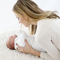 Baby Sense Cuddlewrap Swaddle Blanket - Stone 